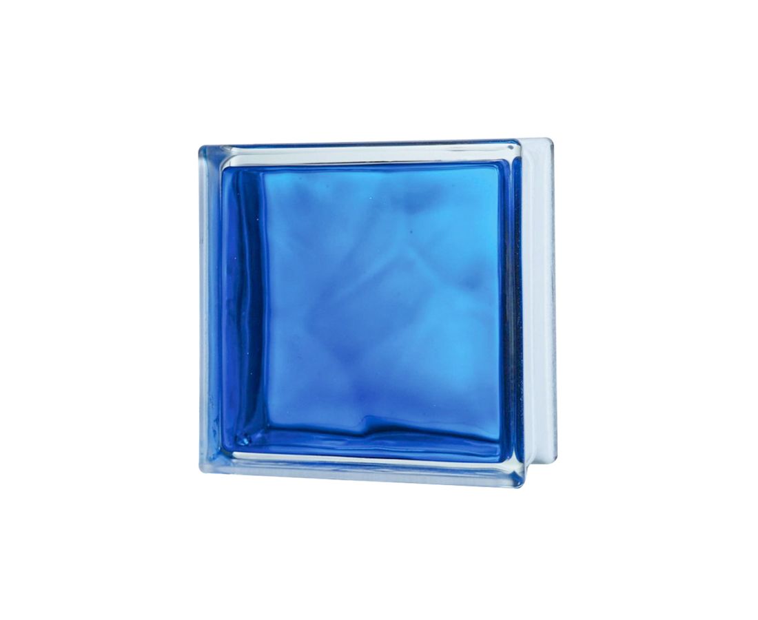 მინა ბლოკი  Incolored Blue JH060 — მინა-ბლოკი